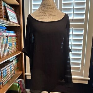 Elegant Black Women's Blouse